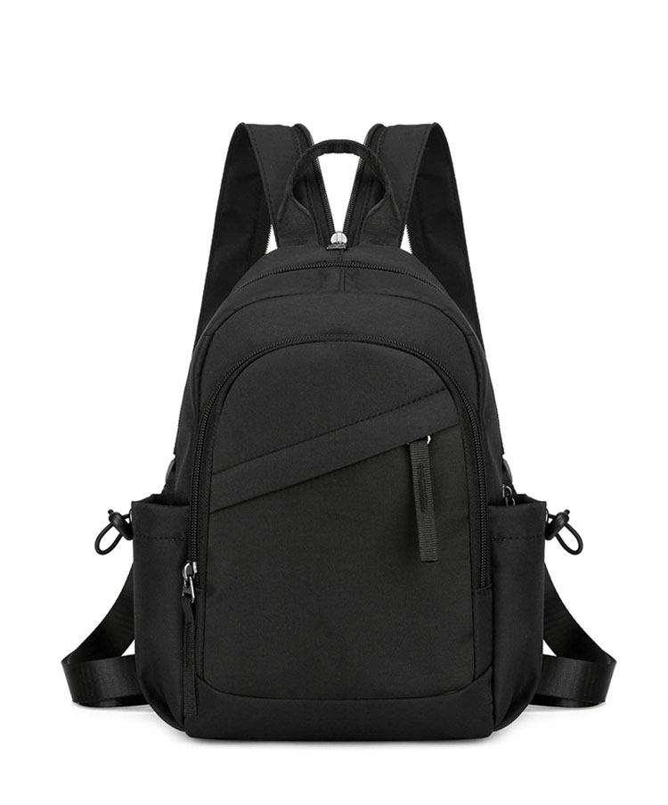 Whatna ワンショルダーバッグ メンズ レディース リュックバック ボディバッグ 胸バッグ 肩掛けバッグ 手提げバック 左右付け替え可能 A4サイズ収納可-1