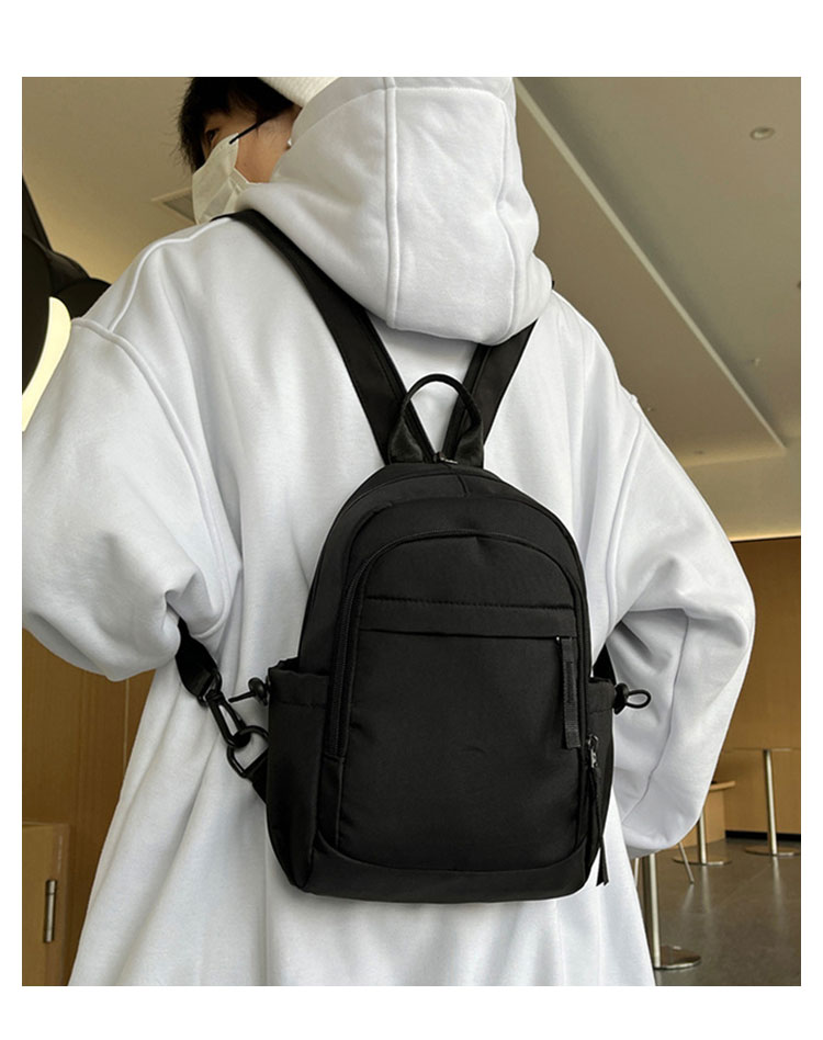 Whatna ワンショルダーバッグ メンズ レディース リュックバック ボディバッグ 胸バッグ 肩掛けバッグ 手提げバック 左右付け替え可能 A4サイズ収納可-10