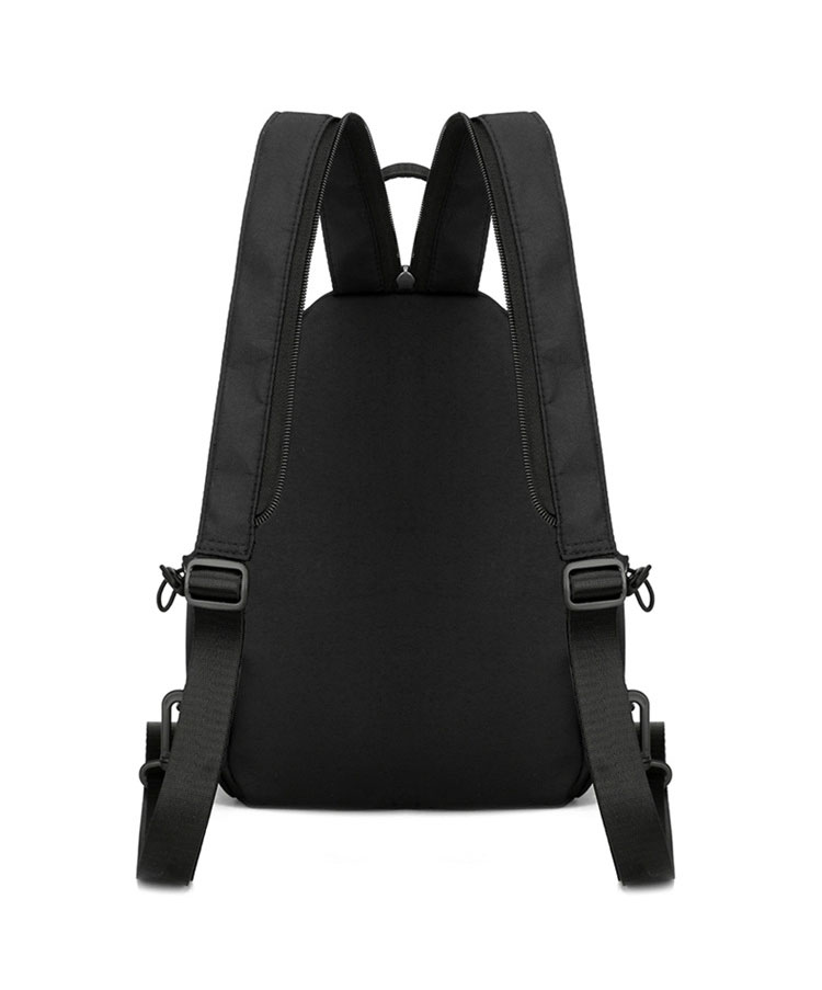 Whatna ワンショルダーバッグ メンズ レディース リュックバック ボディバッグ 胸バッグ 肩掛けバッグ 手提げバック 左右付け替え可能 A4サイズ収納可-4