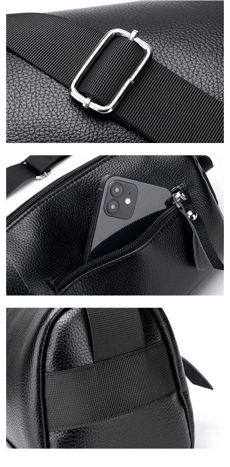 Whatna ワンショルダーメンズ ミニショルダーバッグ 斜め掛けバッグ肩掛け ミニ胸バッグ メッセンジャーバッグ 小さい PUレザー小型ショルダーミニバック肩掛けミニバッグ男女兼用-10