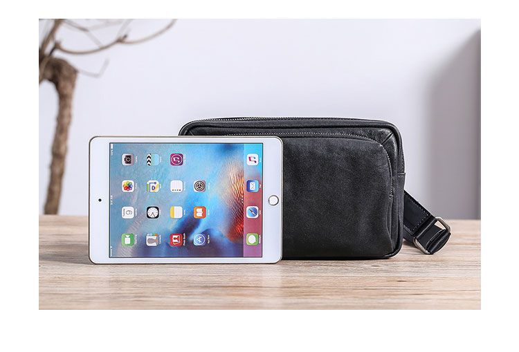 Whatna アンティーク風合い鞣し牛 革ワンショルダーメンズ バッグ3way クラッチ ショルダー 肩掛けバッグ ボディ斜め掛け胸バッグ ボディーバッグ セカンド バッグ 小さい 結婚式 バッグ ビジネス フォーマル 冠婚葬祭 バッグ紳士用 男性用-1