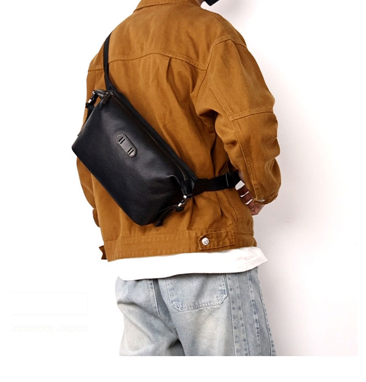 Whatna アンティーク風合い鞣し天 然 牛革 ワンショルダーバッグ メンズ 斜め掛け ボディバッグ 胸バッグ 本 革 小さめビジネスバッグ肩掛け 通勤 通学 斜めがけバッグ 小さめメッセンジャーバッグ 防水 バッグ 自転車 かばん男性用 6989-7