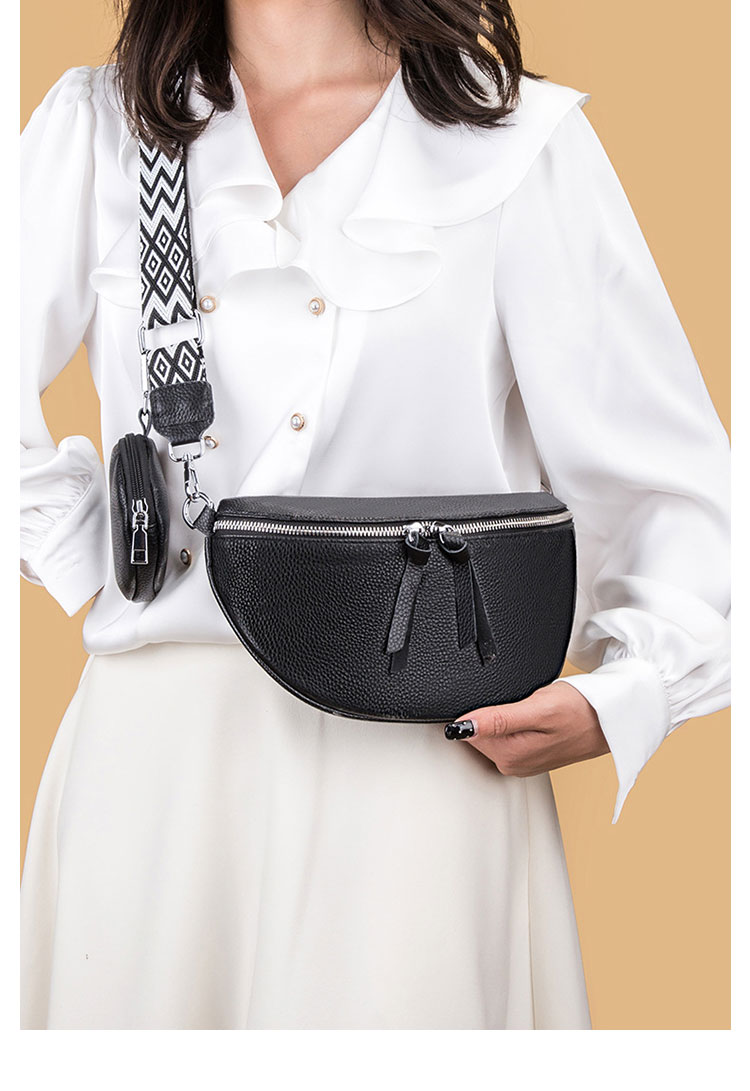 Whatna 牛 革 2セット ミニ ショルダーバッグ レディース 斜めがけボディ胸バッグ 小銭入れ付 小さめ 本 革 厚手 レザー軽量 ショルダー 肩掛け ミニバッグ 女性 通勤 旅行 バッグ スマホポーチ 99074-9