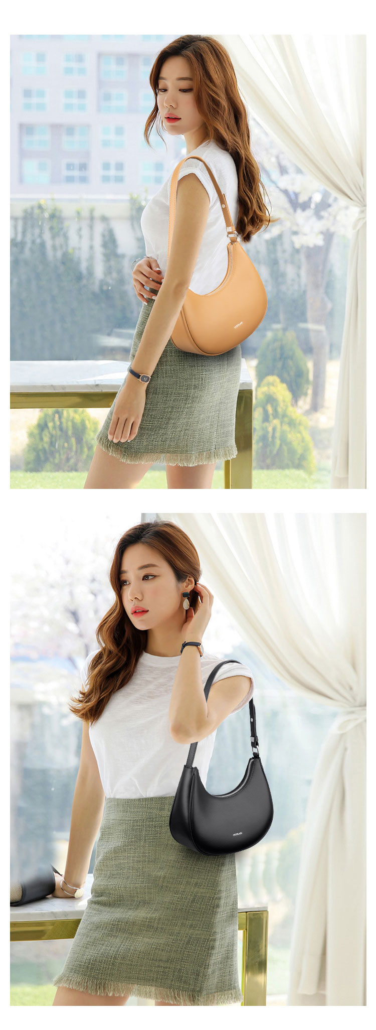 Whatna 牛 革 ミニ ショルダーバッグ レディース トートバッグ マザーズバッグ小さめ 本 革 厚手 レザー 軽量 ショルダー 肩掛け ミニバッグ 女性 通勤 旅行 バッグ スマホポーチ 44421-10