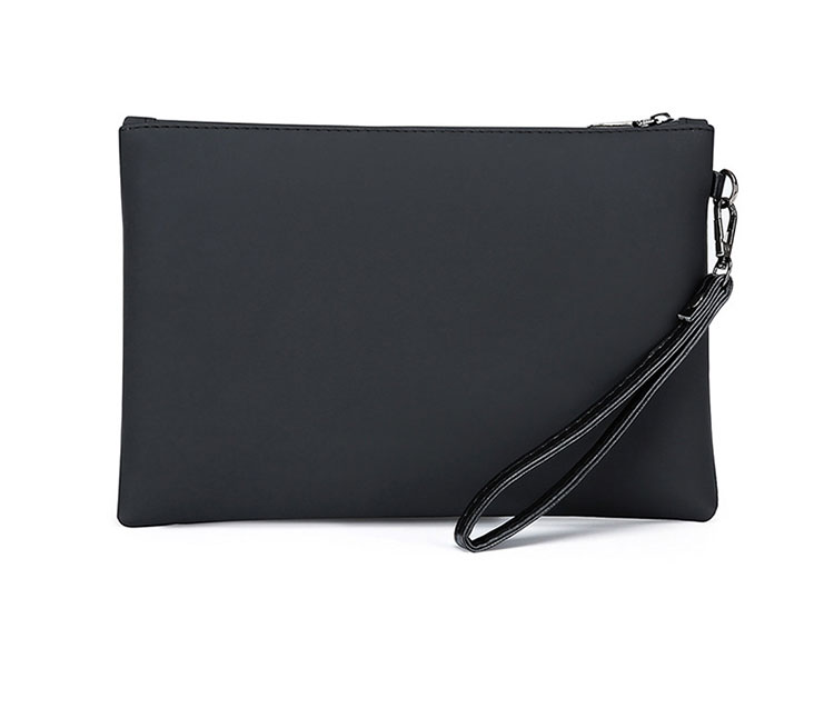 Whatna セカンドバッグ メンズ クラッチ バッグ pu レザー手持ちバッグ 手提げバッグ 化粧バッグフォーマル 結婚式 葬式 冠婚葬祭 パーティー バッグ-3