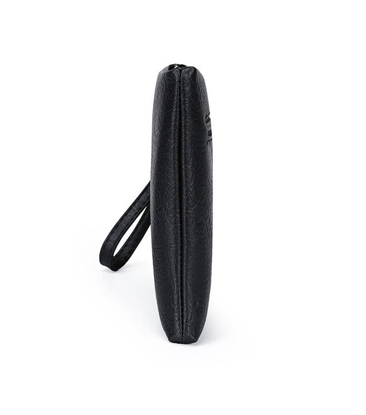 Whatna  セカンドバッグ メンズ クラッチ バッグ pu レザー手持ちバッグ 手提げバッグ 化粧バッグフォーマル 結婚式 葬式 冠婚葬祭 パーティー バッグ-3