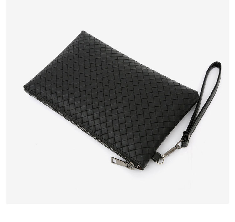 Whatna  セカンドバッグ メンズ クラッチ バッグ pu レザー手持ちバッグ 手提げバッグ 化粧バッグフォーマル 結婚式 葬式 冠婚葬祭 パーティー バッグ-6