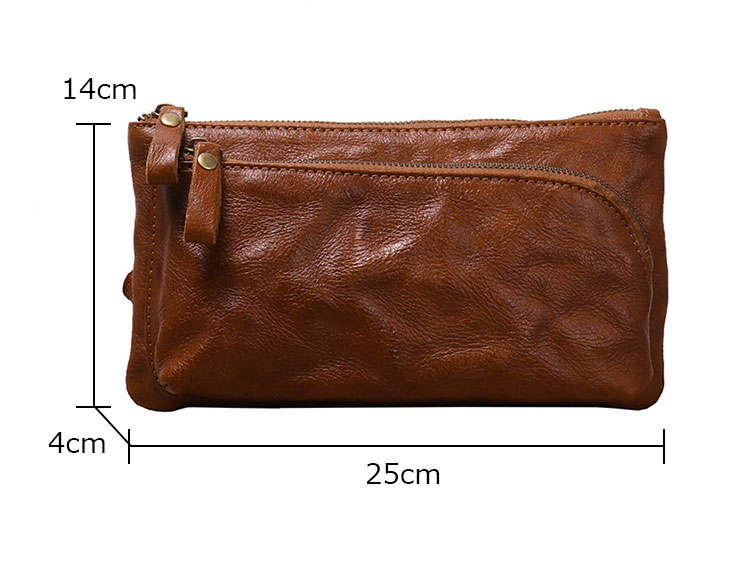 Whatna アンティーク風合い鞣し天 然 牛革 ワンショルダー メンズ 斜めがけボディバッグ 斜め掛け 胸バッグ ミニショルダーバッグ男女兼用 本革 ショルダーベルト付32085-5