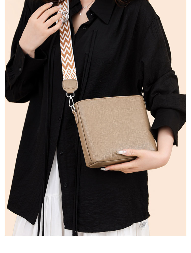 Whatna 牛 革 ミニ ショルダーバッグ レディース トートバッグ マザーズバッグ小さめ 本 革 厚手 レザー Ipad mini収納可 軽量 ショルダー 肩掛け ミニバッグ 女性 通勤 旅行 バッグ スマホポーチ 2018-15