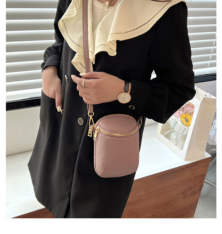 Whatna 牛 革 ミニ ショルダーバッグ レディース ポシェット マザーズバッグ小さめ 本 革 厚手 レザー軽量 ショルダー 肩掛け ミニバッグ 女性 通勤 旅行 バッグ スマホポーチ n646-10