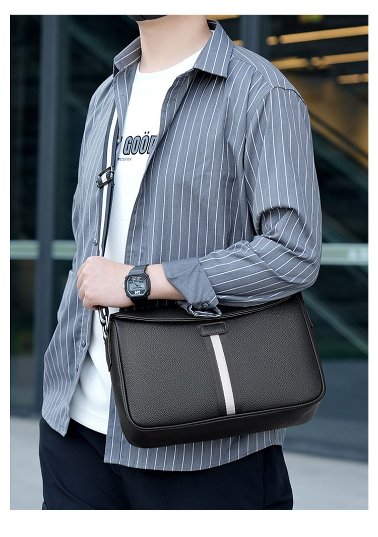 Whatna ワンショルダー メンズ  バッグ  2way クラッチ ショルダー斜め掛け ボディバッグ 胸バッグ 肩掛けバッグ 手持げバッグ 小さい 厚手 レザー結婚式 バッグ ビジネス フォーマル 冠婚葬祭 バッグ  1902-10