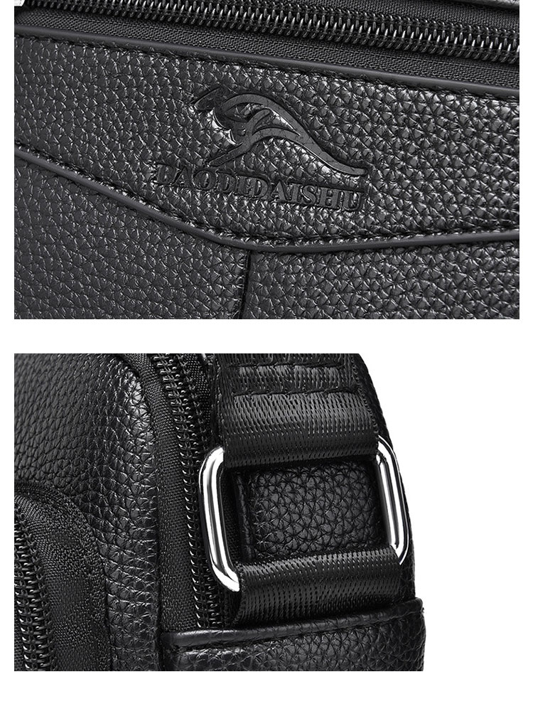 Whatna ワンショルダー メンズ  バッグ  3way クラッチ ショルダー斜め掛け ボディバッグ 胸バッグ 肩掛けバッグ 手提げバッグ 手持げバッグ 小さい 厚手 レザー 縦型 結婚式 バッグ ビジネス フォーマル 冠婚葬祭 バッグ  3014-10