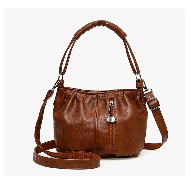 Whatna 革 ミニ ショルダーバッグ レディース トートバッグ 手持ちバッグマザーズバッグ小さめ PUレザー レザー Ipad mini収納可2室仕切 軽量 ショルダー 肩掛け ミニバッグ 女性 通勤 旅行 バッグ スマホポーチ NR005-2