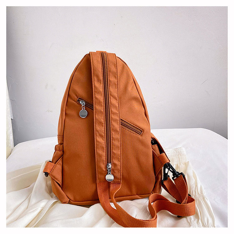 Whatna  ワンショルダーバッグ メンズ  レディース リュックバック ボディバッグ 胸バッグ 肩掛けバッグ マザーズバッグ 左右付け替え可能 A4サイズ収納可-2