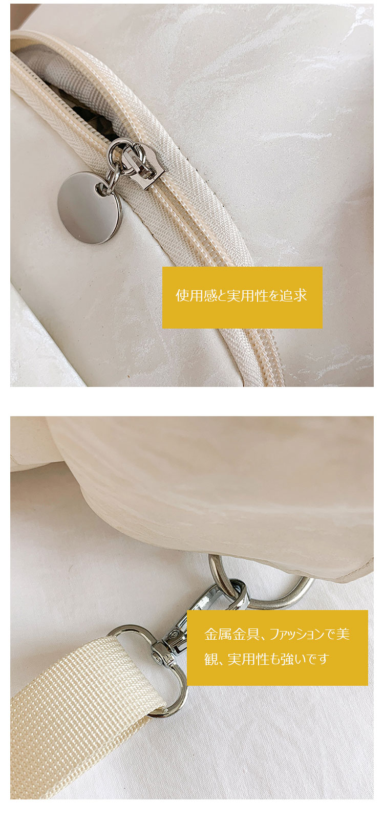 Whatna ワンショルダーバッグ メンズ レディース 3Wayリュックバック ボディバッグ 胸バッグ ショルダーバッグ 肩掛けバッグ マザーズバッグ 左右付け替え可能 軽量 大容量 A4サイズ収納可-4