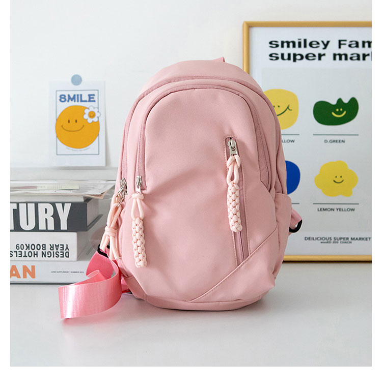 Whatna  ワンショルダーバッグ メンズ  レディース ボディバッグ 胸バッグ 肩掛けバッグ 手提げバック マザーズバッグ 2室仕切 A4サイズ収納可   左右付け替え可能-3