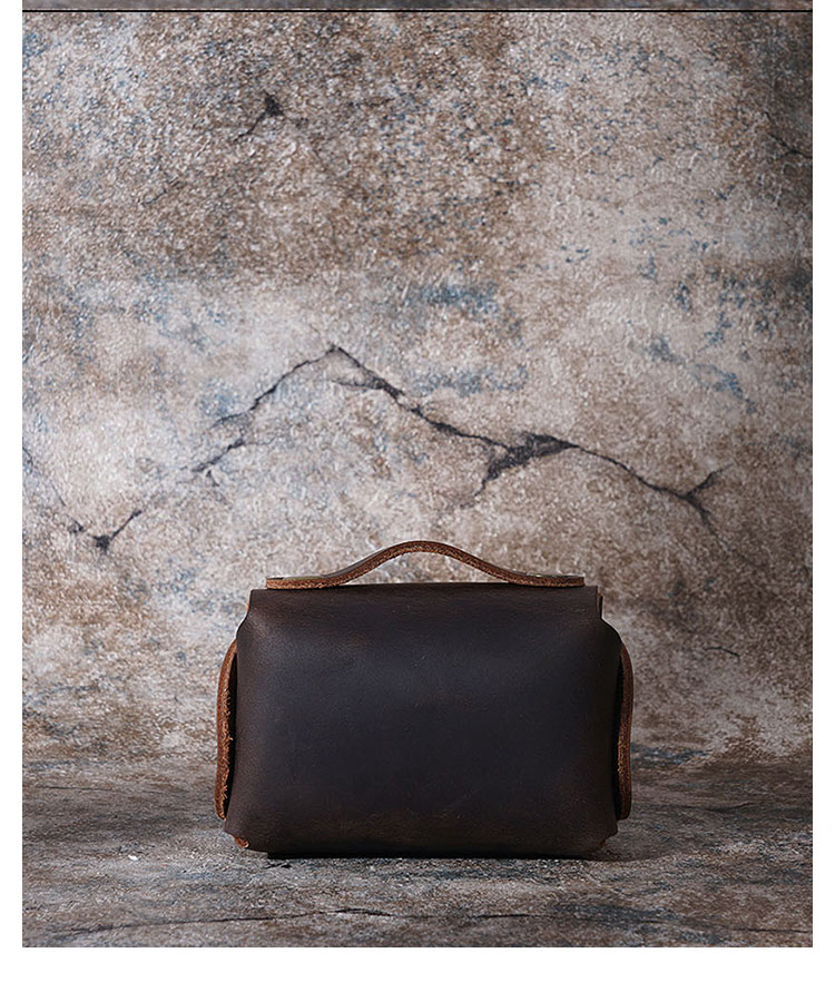 Whatna  手作り小銭入れ メンズ レディース ミニ財布 コインケース コンパクト 小物入れ 札入れ 牛 革 本 革-5