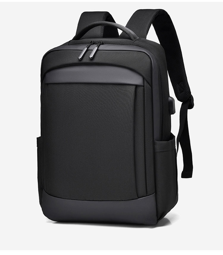 Whatna リュックバック メンズ レディース バックパックリュックサック 手提げバック 肩掛けバッグ マザーズバッグ USBポート 付ダブルファスナー 撥水 通勤 通学 旅行 カジュアルバック 大容量 スタイリッシュ おしゃれ 男女兼用4色-2