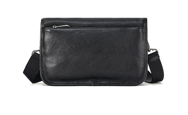 Whatna アンティーク風合い鞣し天 然 牛革ショルダーバッグ メンズ メッセンジャーバッグ 小さめ ビジネスバッグ ipad 9.7収納可 横 型 本革通勤 通学 斜めがけバッグ 自転車 かばん男性用  黒6775-2