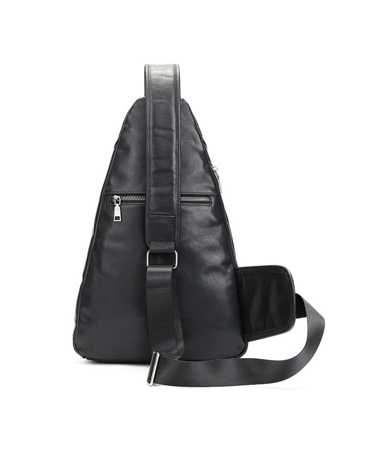 Whatna アンティーク風合い鞣し天 然 牛 革 斜めがけ ボディバッグ ワンショルダー メンズ ボディ斜め掛け 胸バッグ 肩掛けバック本革 厚手 レザー 左右付け替え可能 9176-4