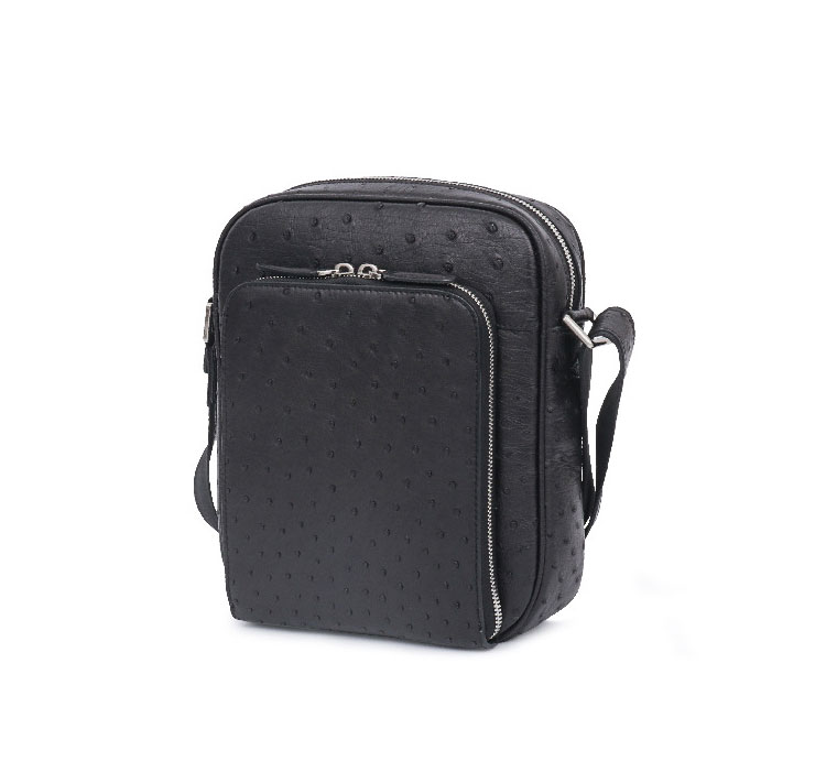 Whatna ショルダーバッグ メンズ メッセンジャーバッグ 本革 本皮 縦型 小さめビジネスバッグ厚手 レザー通勤 通学 斜めがけバッグ オシャレ な シンプル な 軽量 実用 自転車 かばん男性用-1