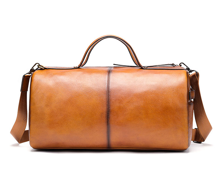 Whatna アンティーク風合い鞣し天 然 牛革 ビジネスバッグメンズ 2way ショルダー 手提げバッグ ブリーフケース14インチPC対応 旅行 出張 通勤 通学 就活 面接 バッグ かばん 男性用2061-2