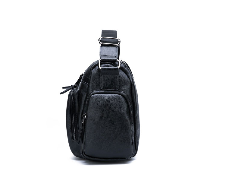 Whatna ワンショルダーバッグ メンズ 3way 手提げバッグ トートバッグ斜め掛け ボディバッグ 胸バッグ手持げバッグ セカンドバッグ ダブルファスナー A4 カジュアル フォーマル ビジネス 通学 通勤 肩掛けバッグ 8002-3