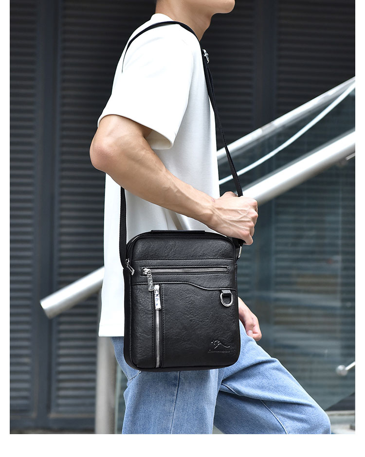 Whatna ワンショルダー メンズ  バッグ  3way クラッチ ショルダー斜め掛け ボディバッグ 胸バッグ 肩掛けバッグ 手提げバッグ 手持げバッグ 小さい 厚手 レザー結婚式 バッグ ビジネス フォーマル 冠婚葬祭 バッグ  A802-13