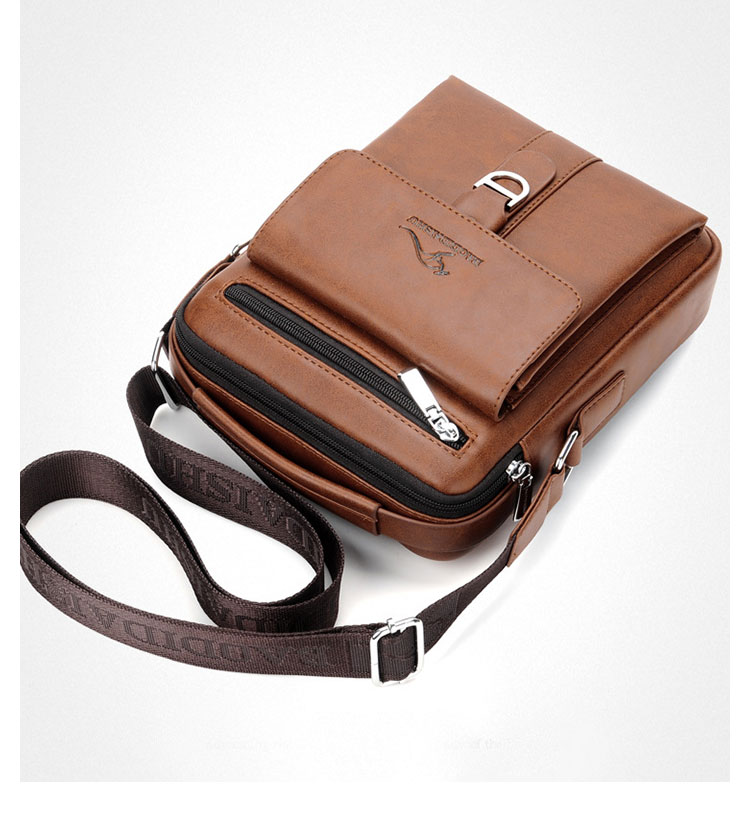 Whatna ワンショルダー メンズ  バッグ  3way クラッチ ショルダー斜め掛け ボディバッグ 胸バッグ 肩掛けバッグ 手提げバッグ 手持げバッグ 小さい 厚手 レザー結婚式 バッグ ビジネス フォーマル 冠婚葬祭 バッグ 2029#-4