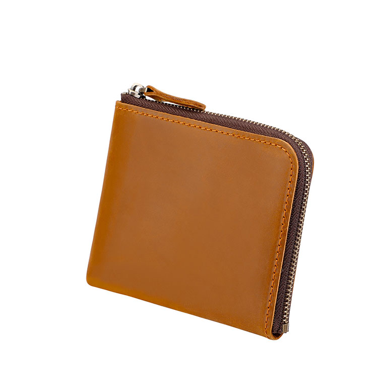 Whatna 天 然 厚 手 牛革 小銭入れ コインケース メンズ レディースミニ財布 小さい財布 札入れ カードケース 本革2065-5