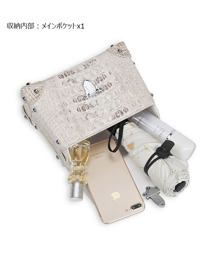 Whatna ミニ ショルダーバッグ レディース トートバッグ  手持ちバッグ マザーズバッグ クラッチバッグ 小さめ 本 革 本 皮 2室仕切 ショルダー 肩掛け ミニバッグ 女性 通勤 旅行 バッグ白 3154a-7