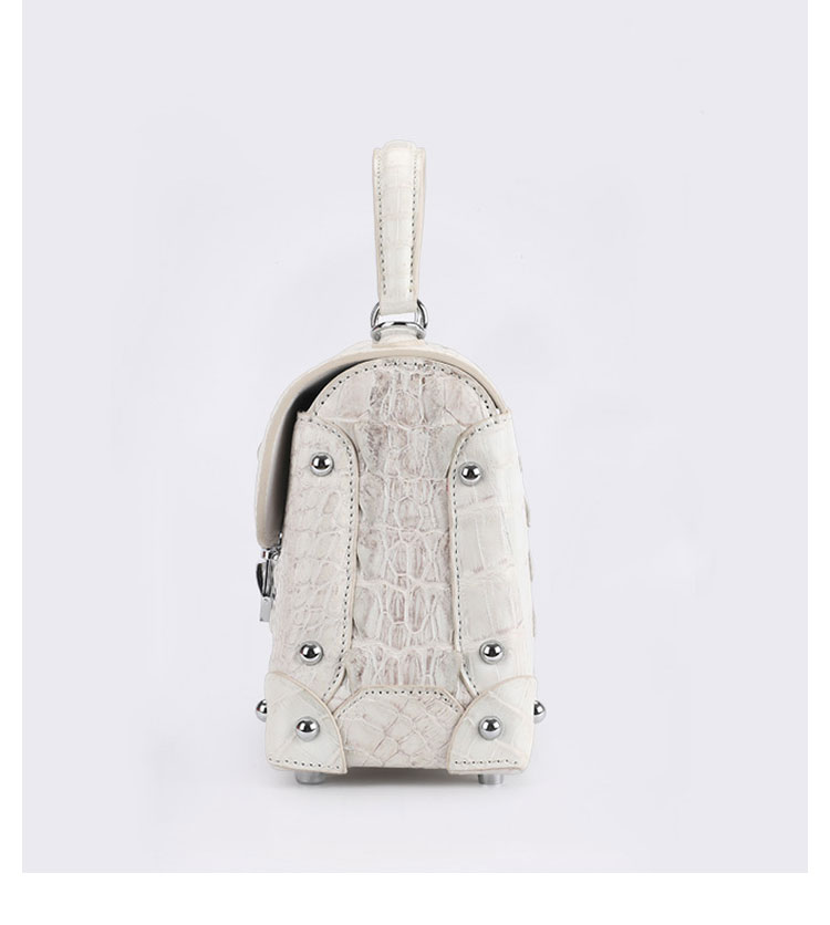 Whatna ミニ ショルダーバッグ レディース トートバッグ  手持ちバッグ マザーズバッグ クラッチバッグ 小さめ 本 革 本 皮 2室仕切 ショルダー 肩掛け ミニバッグ 女性 通勤 旅行 バッグ白 3154a-4