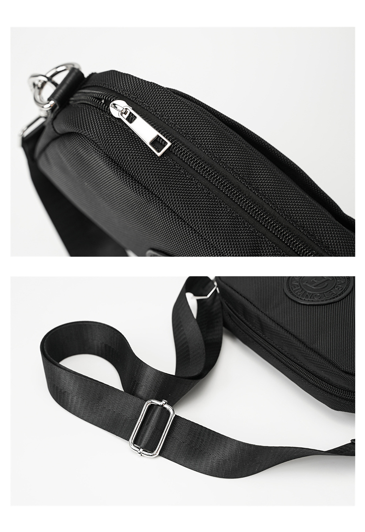 Whatna ワンショルダー メンズ  バッグ  3way クラッチ ショルダー斜め掛け ボディバッグ 胸バッグ 肩掛けバッグ 手提げバッグ 手持げバッグ横型 小さい結婚式 バッグ ビジネス フォーマル 冠婚葬祭 バッグ  3001-6