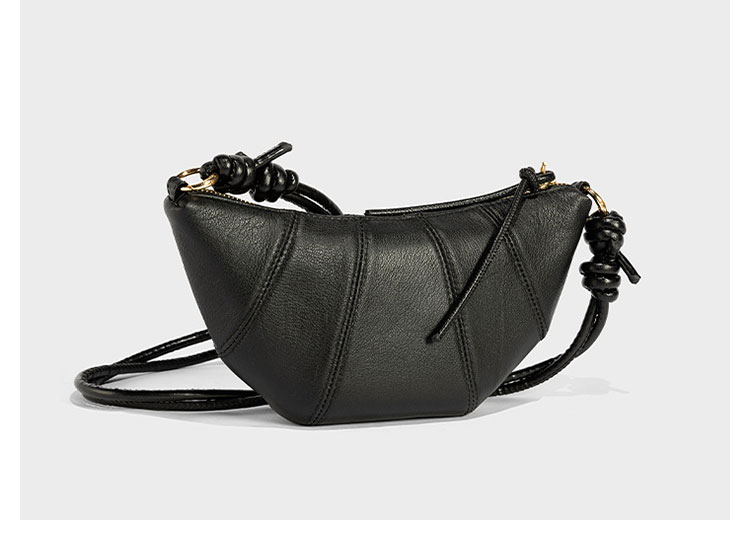 Whatna 天然 牛革 ショルダーバッグ レディース メッセンジャーバッグ小さめ ビジネスバッグ ipad Mini収納可 横型 本革 通勤 通学 斜めがけバッグ オシャレ な シンプル な 軽量 実用 自転車 かばん女性用 黒 267-2