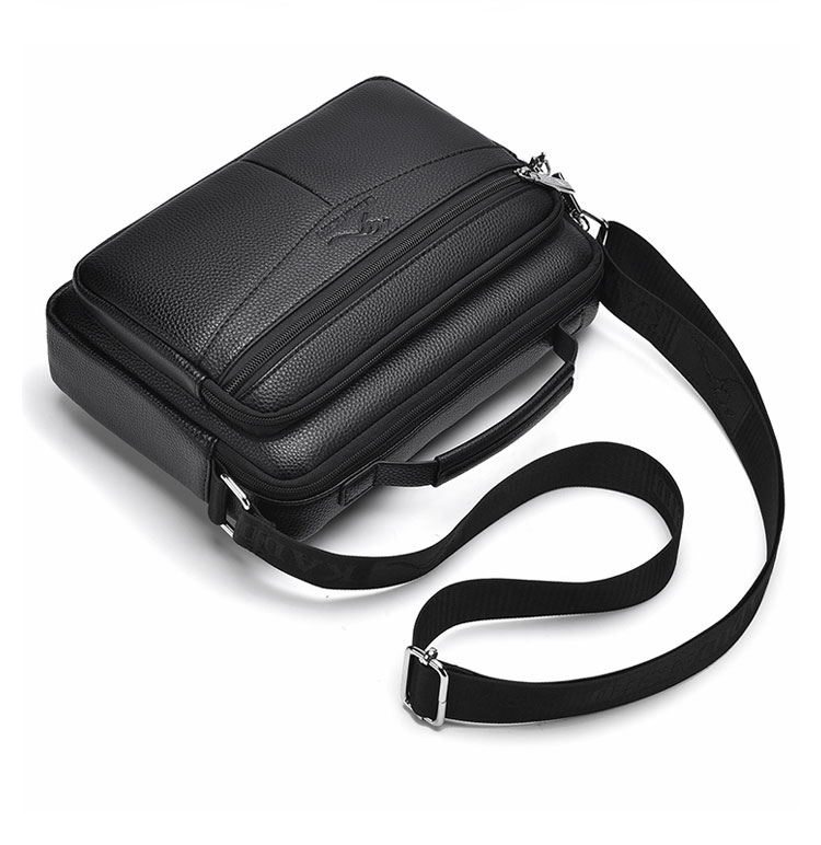 Whatna ワンショルダー メンズ  バッグ  3way クラッチ ショルダー斜め掛け ボディバッグ 胸バッグ 肩掛けバッグ 手提げバッグ 手持げバッグ横型 小さい 厚手 レザー結婚式 バッグ ビジネス フォーマル 冠婚葬祭 バッグ  A805-4