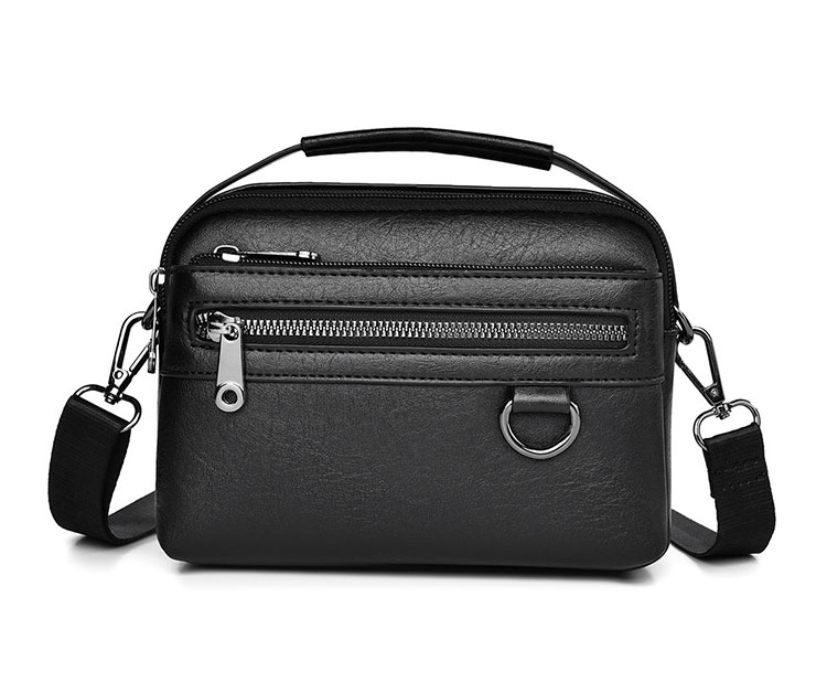 Whatna ミニワンショルダー メンズ  バッグ 4way クラッチ ショルダー斜め掛け ボディバッグ 胸バッグ ウエストポーチ 肩掛けバッグ 手提げバッグ 手持げバッグ小さい 厚手 レザー 横型結婚式 バッグ ビジネス フォーマル 冠婚葬祭 バッグ A303-1