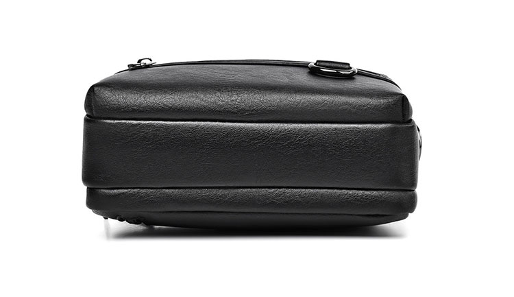 Whatna ミニワンショルダー メンズ  バッグ 4way クラッチ ショルダー斜め掛け ボディバッグ 胸バッグ ウエストポーチ 肩掛けバッグ 手提げバッグ 手持げバッグ小さい 厚手 レザー 横型結婚式 バッグ ビジネス フォーマル 冠婚葬祭 バッグ A303-6