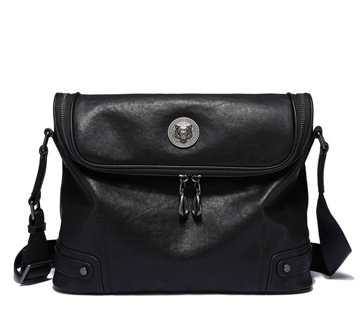 Whatna アンティーク風合い鞣し天 然 牛革ショルダーバッグ メンズ メッセンジャーバッグ 小さめ ビジネスバッグ A4 ipadpro 13収納可  横 型 本革 通勤 通学 斜めがけバッグ 結婚式 バッグ ビジネス フォーマル 冠婚葬祭 バッグ 自転車 かばんSE9323-1