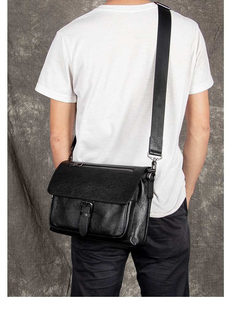 Whatna アンティーク風合い鞣し天 然 牛革ショルダーバッグ メンズ メッセンジャーバッグ 小さめ ビジネスバッグ A4 ipad 10.5収納可  横 型 本革 通勤 通学 斜めがけバッグ 結婚式 バッグ ビジネス フォーマル 冠婚葬祭 バッグ 自転車 かばんYH8075-9