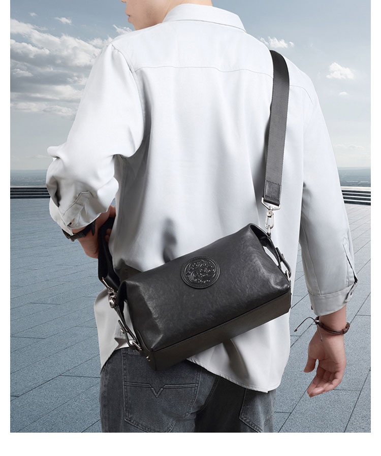 Whatna アンティーク風合い鞣し天 然 牛革 ワンショルダー メンズ  バッグ  3way クラッチ ショルダー斜め掛け ボディバッグ 胸バッグ 肩掛けバッグ 手提げバッグ 手持げバッグ横型 小さい結婚式 バッグ ビジネス フォーマル 冠婚葬祭 バッグ  SE9651-4