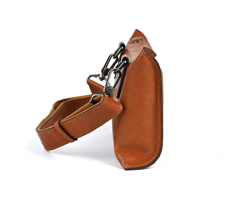 Whatna アンティーク風合い鞣し天 然 牛革 ワンショルダーメンズ クラッチバッグ 斜め掛け ボディバッグ 胸バッグ 肩掛けバッグ 手提げバッグ 手持げバッグ 横型 小さい結婚式 バッグ ビジネス フォーマル 冠婚葬祭 バッグ XF10090-3-4