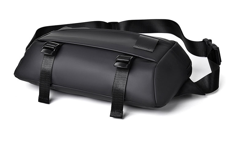 Whatnaワンショルダー バッグ メンズ バッグ ボディ斜め掛け 胸バッグ ボディバッグ トートバッグ 手提げバッグ 手持げバッグ A4 ダブルファスナー  カジュアル フォーマル ビジネス 通学 通勤 肩掛けバッグ仕事用 男性用 紳士用 2198-5