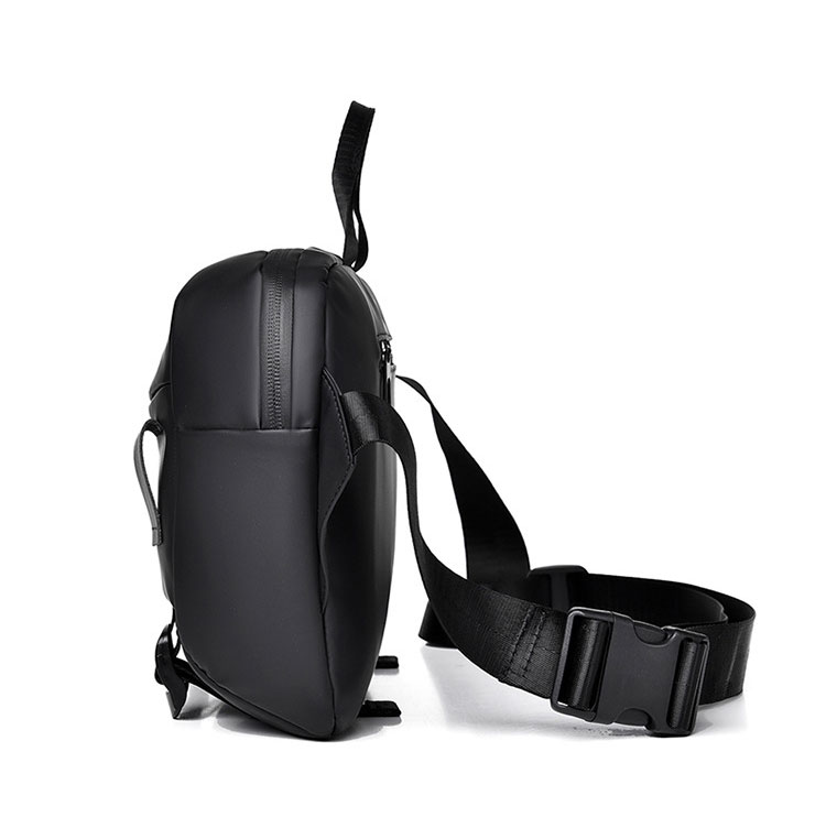 Whatnaワンショルダー バッグ メンズ バッグ ボディ斜め掛け 胸バッグ ボディバッグ トートバッグ 手提げバッグ 手持げバッグ A4 ダブルファスナー  カジュアル フォーマル ビジネス 通学 通勤 肩掛けバッグ仕事用 男性用 紳士用 2198-2