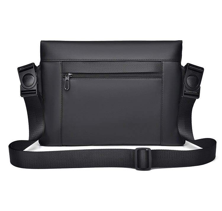 Whatna ワンショルダー バッグ メンズ バッグ ボディ斜め掛け 胸バッグ ボディバッグ A4 カジュアル フォーマル ビジネス 通学 通勤 肩掛けバッグ仕事用 男性用 紳士用2185-4