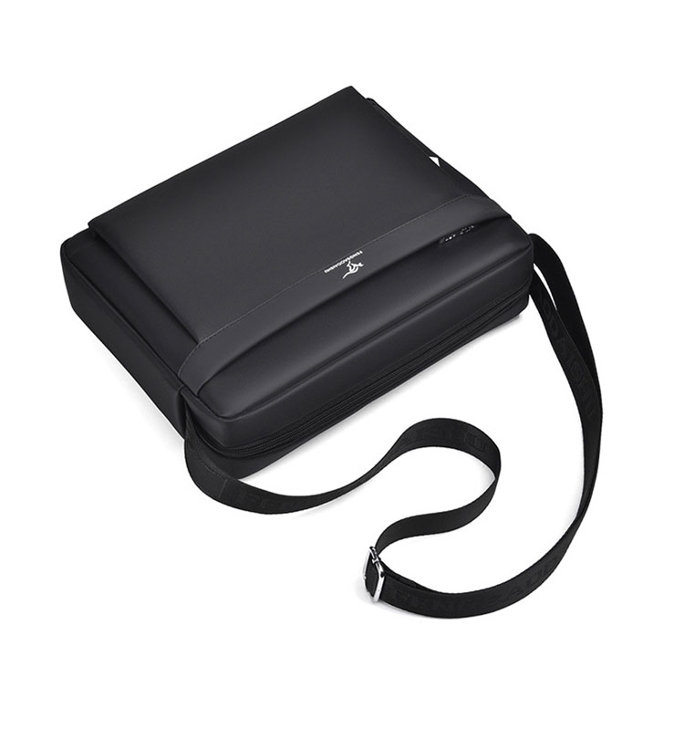 Whatna ショルダーバッグ メンズ メッセンジャーバッグ 横型 大さめビジネスバッグ A4 15インチPC収納可 肩掛け 通勤 通学斜めがけバッグ 防水 バッグ 自転車 かばん男性用8828-4#-3