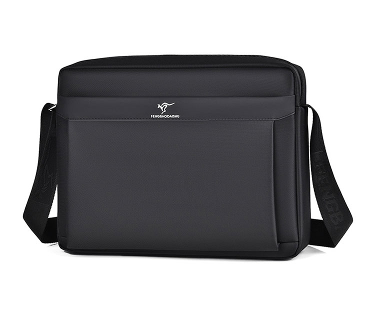 Whatna ショルダーバッグ メンズ メッセンジャーバッグ 横型 大さめビジネスバッグ A4 15インチPC収納可 肩掛け 通勤 通学斜めがけバッグ 防水 バッグ 自転車 かばん男性用8828-4#-2