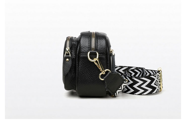 Whatna 牛 革 ミニ ショルダーバッグ レディース 斜めがけボディ胸バッグ 小さめ 本 革 厚手 レザー 軽量 ショルダー 肩掛け ミニバッグ 女性 通勤 旅行 バッグ スマホポーチ  7105-3