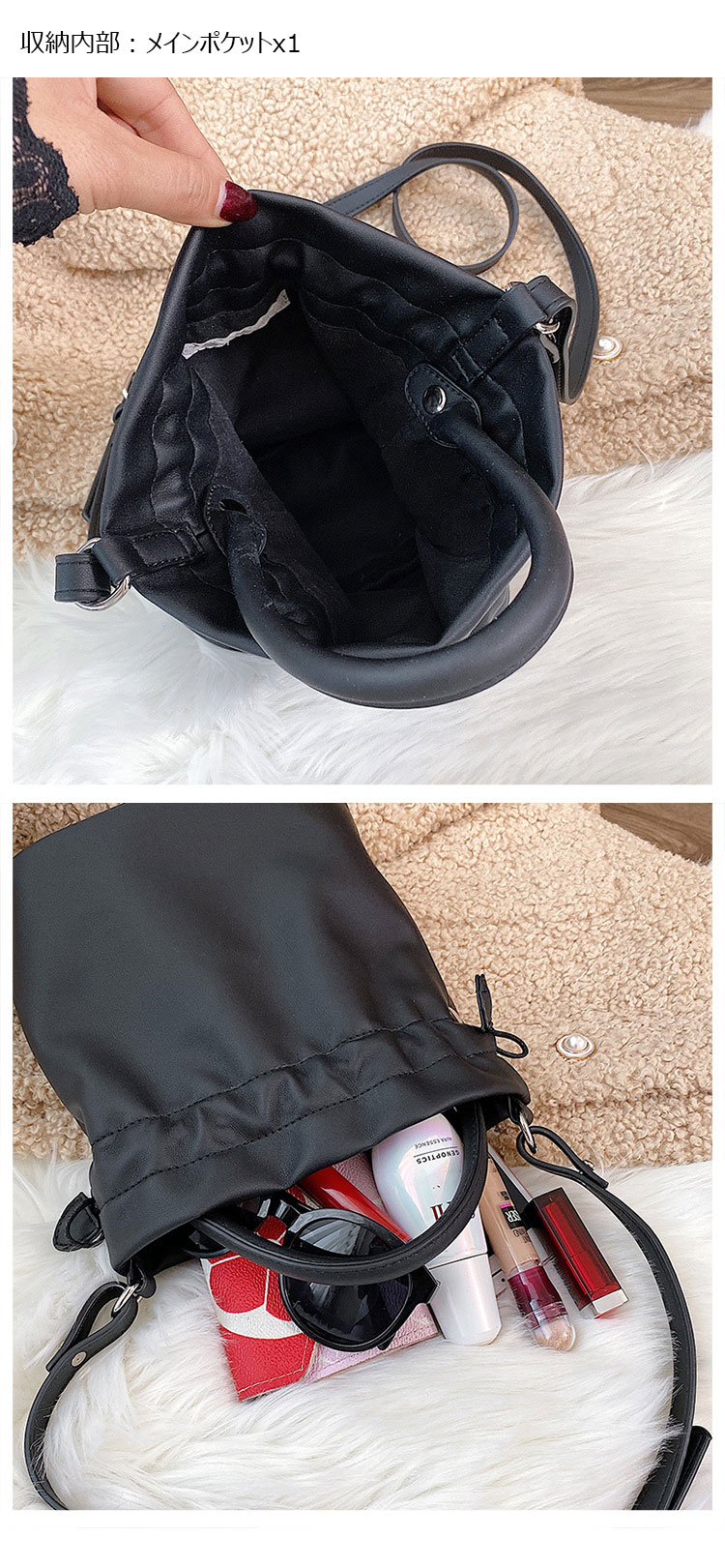 Whatna 牛革 ミニ ショルダーバッグ レディース 斜めがけボディ胸バッグ 小さめ 本 革 厚手 レザー 軽量 ショルダー 肩掛け ミニバッグ 女性 通勤 旅行 バッグ スマホポーチ  A010-6