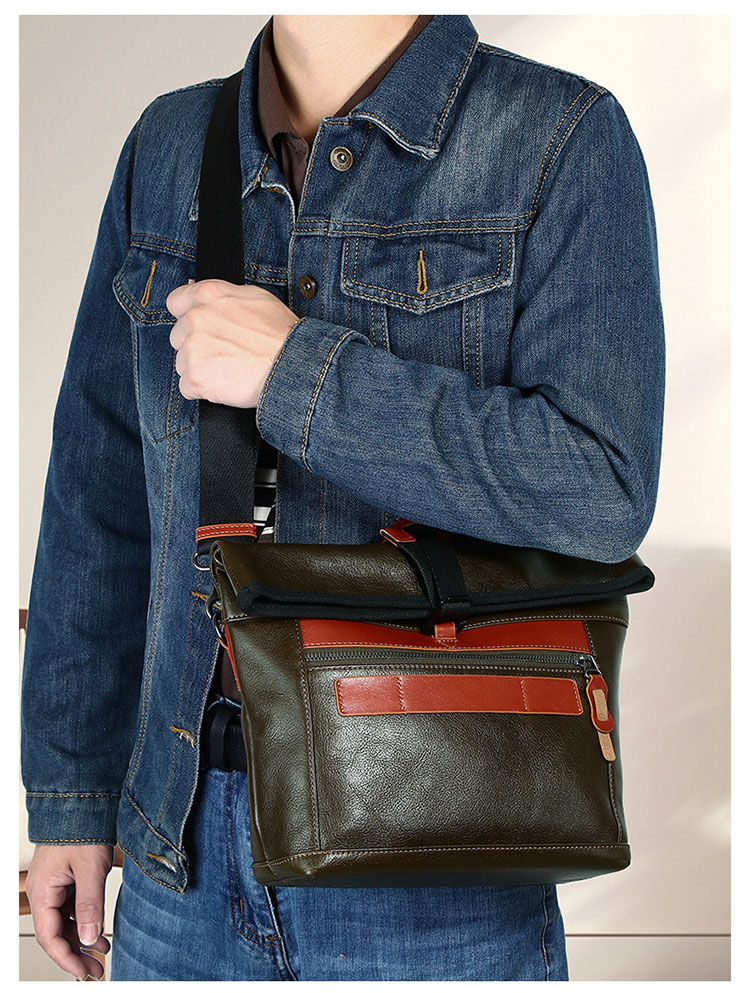 Whatna アンティーク風合い鞣し天 然 牛革ショルダーバッグ メンズ メッセンジャーバッグ ipad10.5収納可 横 型 本革 通勤 通学 手提げ 斜めがけ ボディ バッグ ビジネス フォーマル 冠婚葬祭 結婚式 バッグ 自転車 かばん1967-10