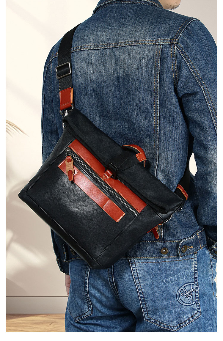 Whatna アンティーク風合い鞣し天 然 牛革ショルダーバッグ メンズ メッセンジャーバッグ ipad10.5収納可 横 型 本革 通勤 通学 手提げ 斜めがけ ボディ バッグ ビジネス フォーマル 冠婚葬祭 結婚式 バッグ 自転車 かばん1967-12